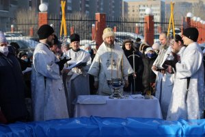 Божественная Литургия в день Крещения Господня