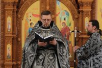 15-Архиерейское служение в пятницу первой седмицы Святой Четыредесятницы