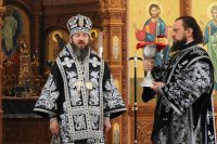 37-Архиерейское служение в пятницу первой седмицы Святой Четыредесятницы