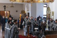 43-Архиерейское служение в пятницу первой седмицы Святой Четыредесятницы