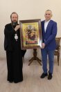 11-В дар Андреевскому кафедральному собору передана икона Божией Матери «Всецарица»