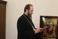 22-В дар Андреевскому кафедральному собору передана икона Божией Матери «Всецарица»