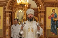 36-Служение епископа Амфилохия в день Троицкой родительской субботы