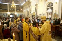 22-В праздник святителя Николая Чудотворца архипастыри Казахстанского и Среднеазиатского Митрополичьих округов совершили Литургию в кафедральном соборе Ташкента