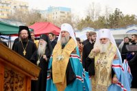 39-В праздник святителя Николая Чудотворца архипастыри Казахстанского и Среднеазиатского Митрополичьих округов совершили Литургию в кафедральном соборе Ташкента