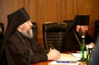 5-Епископ Усть-Каменогорский и Семипалатинский Амфилохий принял участие в совместном заседании Синодов Казахстанского и Среднеазиатского Митрополичьих округов в Ташкенте