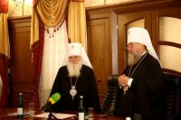 10-Епископ Усть-Каменогорский и Семипалатинский Амфилохий принял участие в совместном заседании Синодов Казахстанского и Среднеазиатского Митрополичьих округов в Ташкенте