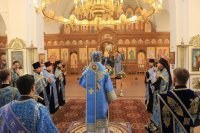 26-В канун Рождества Пресвятой Богородицы в Андреевском кафедральном соборе было совершено праздничное богослужение 