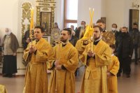 29-Служение епископа Амфилохия в Неделю о мытаре и фарисее