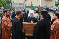 4-Митрополит Александр совершил пасхальный молебен в Воскресенском соборе Семипалатинска