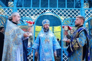 Епископ Амфилохий совершил Божественную Литургию на Святом Ключе близ Семипалатинска