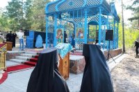 10-Епископ Амфилохий совершил Божественную Литургию на Святом Ключе близ Семипалатинска