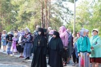 14-Епископ Амфилохий совершил Божественную Литургию на Святом Ключе близ Семипалатинска