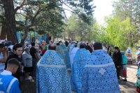 20-Епископ Амфилохий совершил Божественную Литургию на Святом Ключе близ Семипалатинска