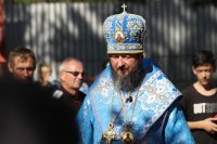 31-Епископ Амфилохий совершил Божественную Литургию на Святом Ключе близ Семипалатинска