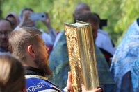 35-Епископ Амфилохий совершил Божественную Литургию на Святом Ключе близ Семипалатинска