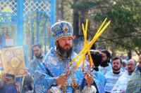 36-Епископ Амфилохий совершил Божественную Литургию на Святом Ключе близ Семипалатинска