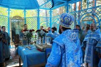 39-Епископ Амфилохий совершил Божественную Литургию на Святом Ключе близ Семипалатинска
