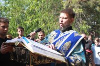 44-Епископ Амфилохий совершил Божественную Литургию на Святом Ключе близ Семипалатинска