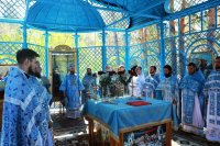 45-Епископ Амфилохий совершил Божественную Литургию на Святом Ключе близ Семипалатинска