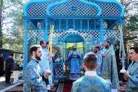 48-Епископ Амфилохий совершил Божественную Литургию на Святом Ключе близ Семипалатинска