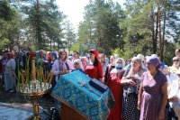 54-Епископ Амфилохий совершил Божественную Литургию на Святом Ключе близ Семипалатинска