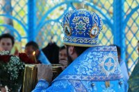 57-Епископ Амфилохий совершил Божественную Литургию на Святом Ключе близ Семипалатинска