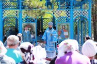 60-Епископ Амфилохий совершил Божественную Литургию на Святом Ключе близ Семипалатинска