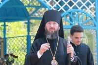 62-Епископ Амфилохий совершил Божественную Литургию на Святом Ключе близ Семипалатинска