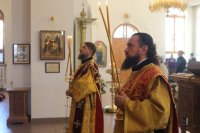 1-Божественная Литургия в день праздника Собора Архистратига Михаила и прочих Небесных Сил бесплотных