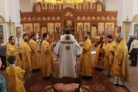 63-Божественная Литургия в день праздника Собора Архистратига Михаила и прочих Небесных Сил бесплотных