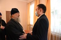 1-Митрополит Астанайский и Казахстанский Александр и аким Семипалатинска обсудили вопросы религиозной жизни в городе