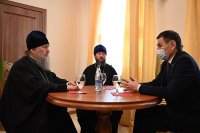 2-Митрополит Астанайский и Казахстанский Александр и аким Семипалатинска обсудили вопросы религиозной жизни в городе