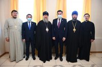 6-Митрополит Астанайский и Казахстанский Александр и аким Семипалатинска обсудили вопросы религиозной жизни в городе