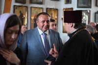 12-На Воскресенском соборе в Семипалатинске открыта мемориальная доска в честь 200-летия со дня рождения Ф.М. Достоевского 