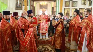 Служение епископа Амфилохия в Неделю 4-ю по Пасхе