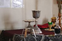 1-Литургия Преждеосвященных Даров в Троицком храме Усть-Каменогорска