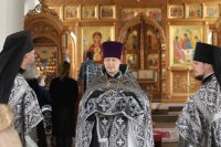 5-Литургия Преждеосвященных Даров в Троицком храме Усть-Каменогорска