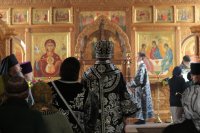 18-Литургия Преждеосвященных Даров в Троицком храме Усть-Каменогорска