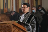 28-Литургия Преждеосвященных Даров в Троицком храме Усть-Каменогорска