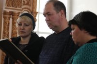30-Литургия Преждеосвященных Даров в Троицком храме Усть-Каменогорска