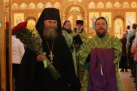 1-Вход Господень в Иерусалим. Божественная Литургия в Андреевском кафедральном соборе.