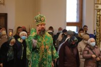 7-Вход Господень в Иерусалим. Божественная Литургия в Андреевском кафедральном соборе.
