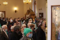 8-Вход Господень в Иерусалим. Божественная Литургия в Андреевском кафедральном соборе.