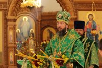14-Вход Господень в Иерусалим. Божественная Литургия в Андреевском кафедральном соборе.