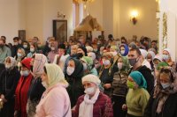 24-Вход Господень в Иерусалим. Божественная Литургия в Андреевском кафедральном соборе.