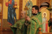 26-Вход Господень в Иерусалим. Божественная Литургия в Андреевском кафедральном соборе.