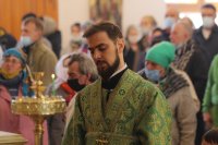 31-Вход Господень в Иерусалим. Божественная Литургия в Андреевском кафедральном соборе.