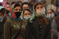 33-Вход Господень в Иерусалим. Божественная Литургия в Андреевском кафедральном соборе.