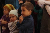 38-Вход Господень в Иерусалим. Божественная Литургия в Андреевском кафедральном соборе.